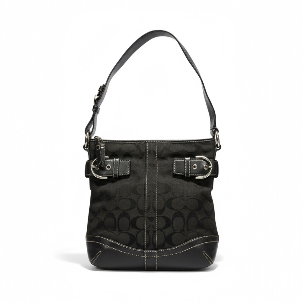 Y2K Coach BLACK‎ Signature Bag